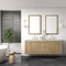 James Martin Vanities Laurent 72in Double Vanity, Light Natural Oak w/ 3 CM Ethereal Noctis Top 545-V72-LNO-3ENC - alternate 5